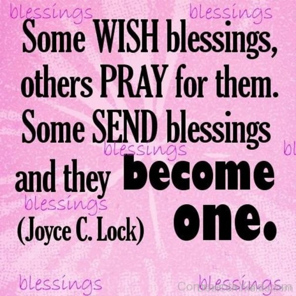Some Wish Blessings