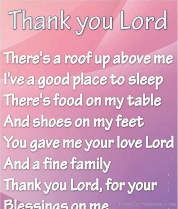 Thank you Lord-DC41