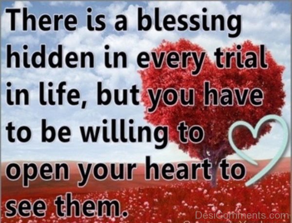 There Is A Blessing Hidden In Every Trial-DC49