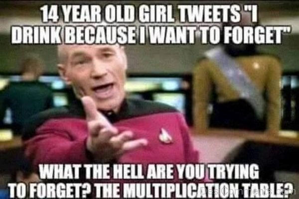 14 Year Old Girl Tweets