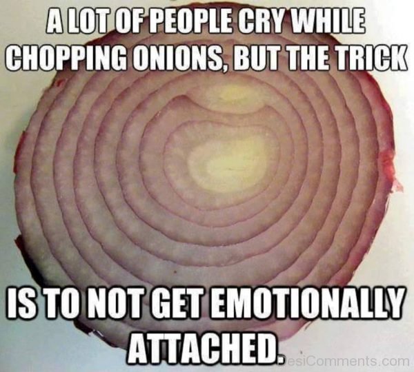 A Lot Of People Cry While Chopping Onions