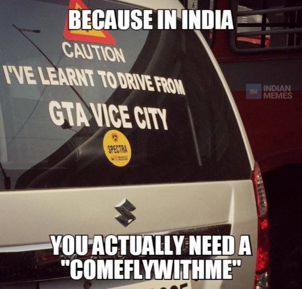 Because In India