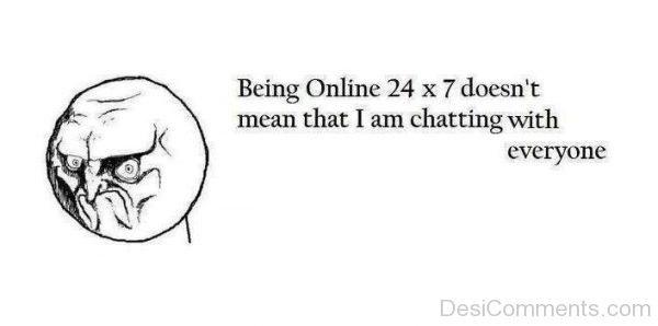 Being Online