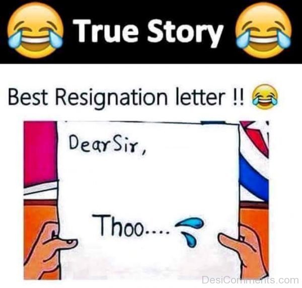 Best Resignation Letter-DC035