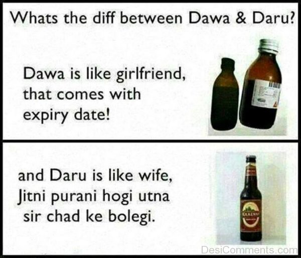 Difference Between Dawa And Daru