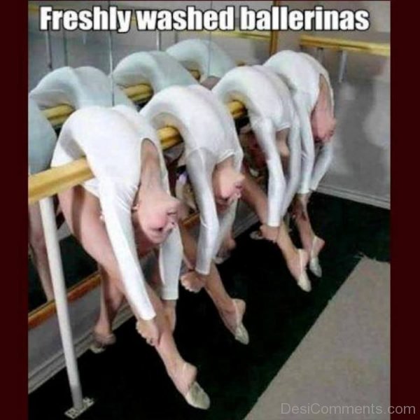 Freshly Washed Ballerinas