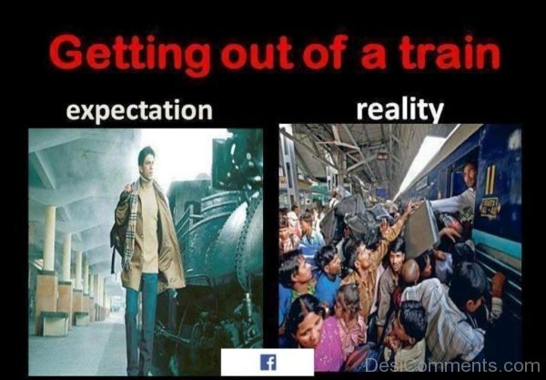 Getting Out Of A Train