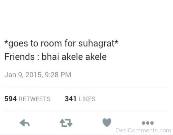 Goes To Room For Suhagrat