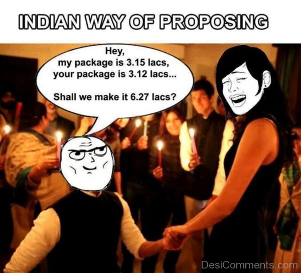 Indian Way Of Proposing