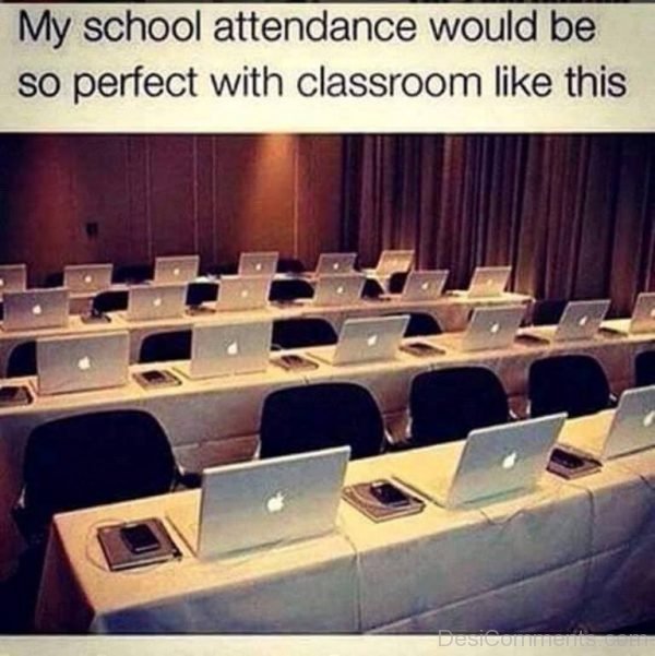 My School Attendance Would Be So Perfect