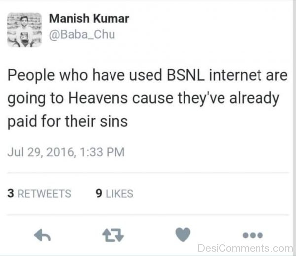 People Who Have Used BSNL Internet