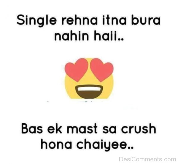 Single Rehna Itna Bura Nahin Hai-DC200