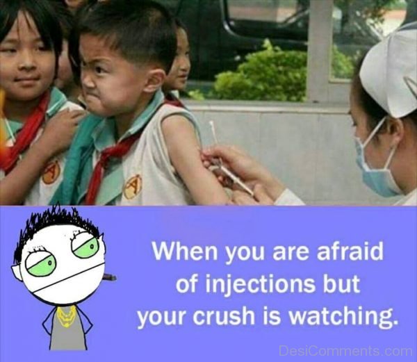 When You Are Afraid Of Injections