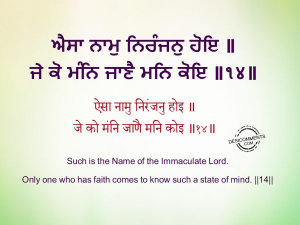 49 Aisa naam niranjan hoyi - Japji Sahib