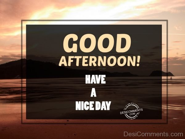 Good Afternoon Have A Nice Day 012