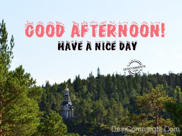 Good Afternoon – Have A Nice Day