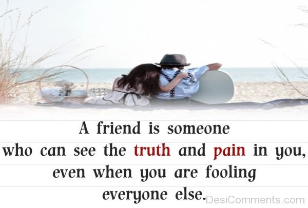 A Friend Is Someone