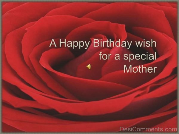 A Happy Birthday Wish For A Special Mother