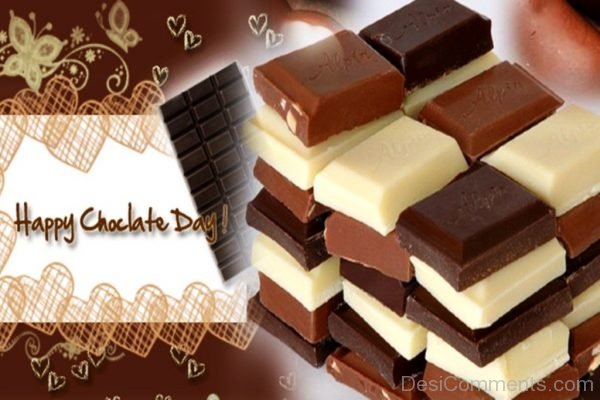 Adorable Happy Chocolate Day Pic