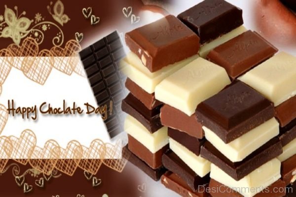 Adorble Happy Chocolate Day Pic