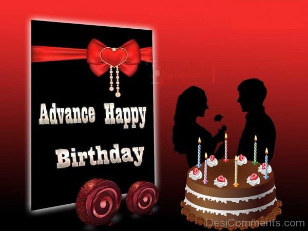 Advance Happy Birthday Wishes – Nice Image