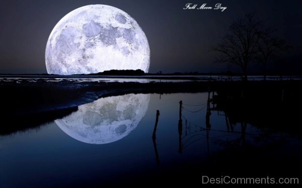 Amazing Full Moon Day Pic