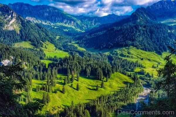 Austria Mountains Landscape