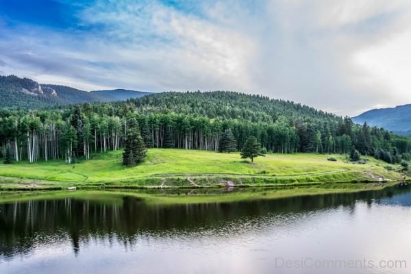 Lake and Green Park