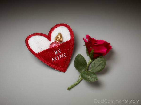 Be Mine And Rose Pic