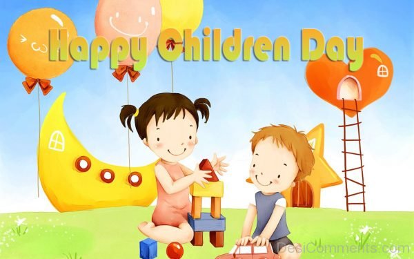 Beautiful Happy Children Day Pic