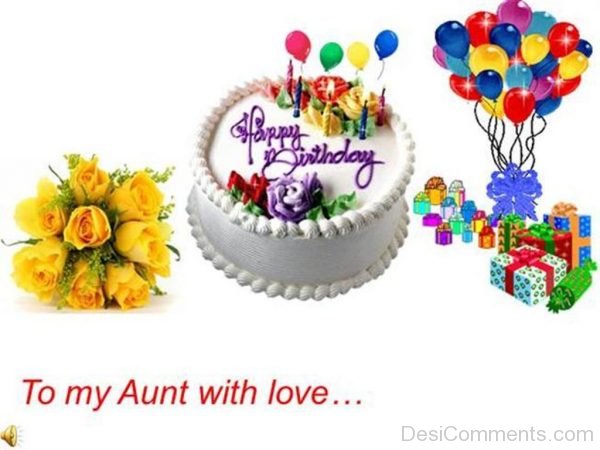 Beautiful Pic Of Happy Birthday Aunt