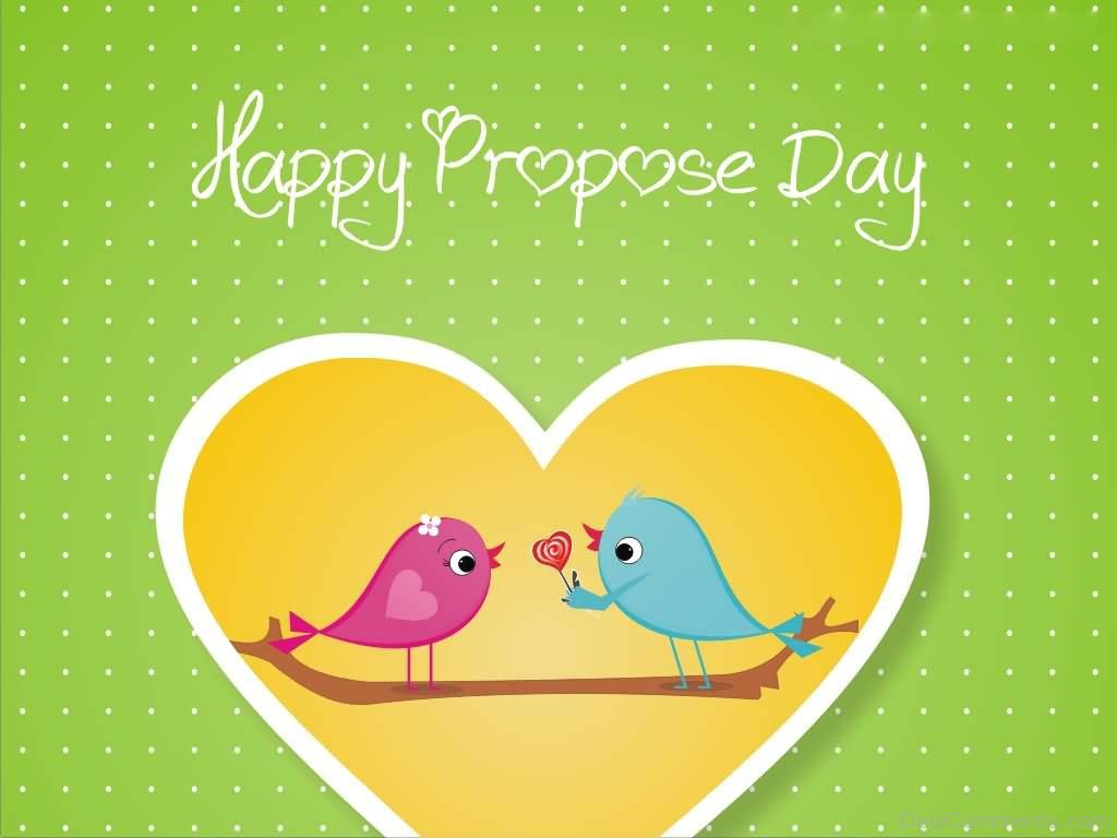 Beautiful Pic Of Happy Propose Day - DesiComments.com