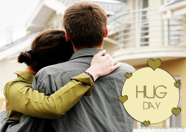 Beautiful Picture Of Happy Hug Day
