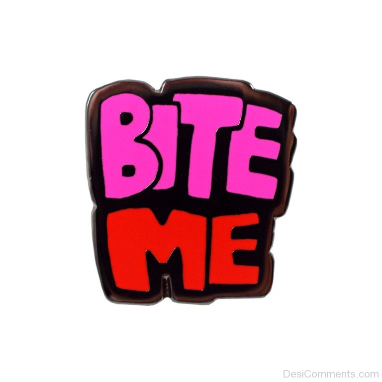 Bite Me Greeting Card - Baconfreak.com