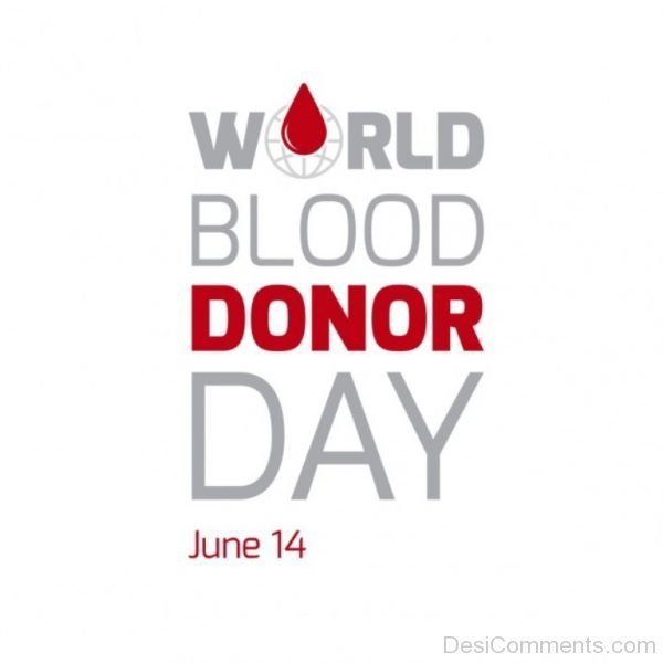 Brilliant Pic Of World Blood Donor Day