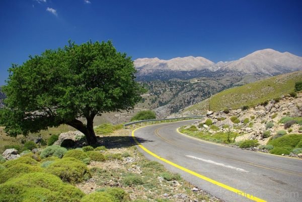 Creati Mountains Road Landscape