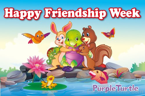 Cute Animals Celebrated Friendship Week