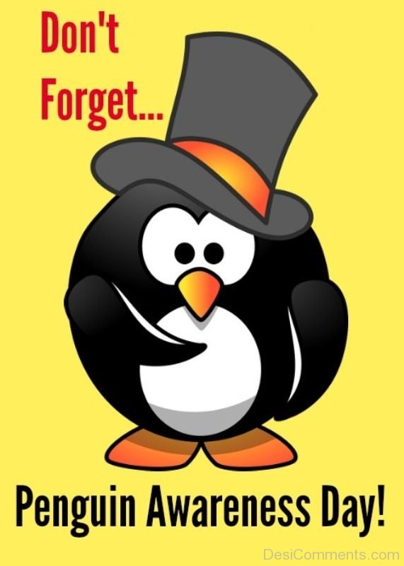  Forget Penguin Awareness Day