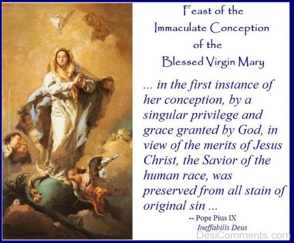 Feast of the Immaculate Conception Pictures, Images, Graphics for ...