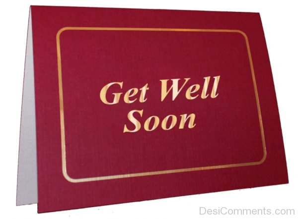 Get Well Soon Greeting Card