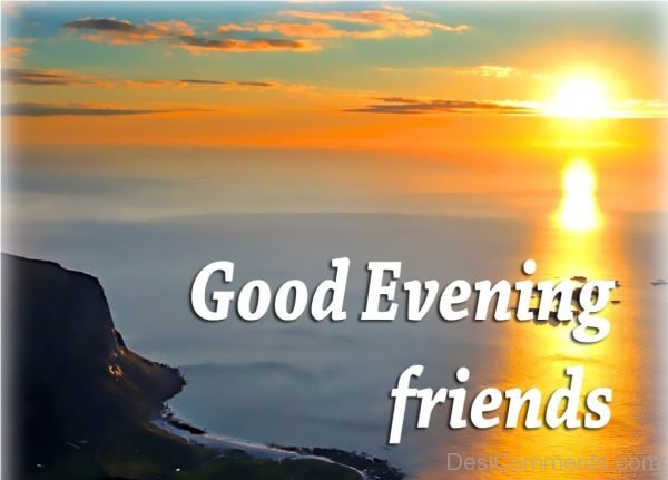 Good Evening Friends Image