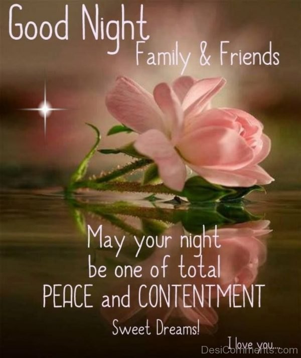 Good Night Family & Friends