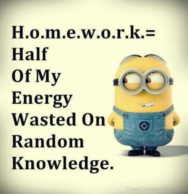 Half Of My Energy Wasted On Random Knowledge