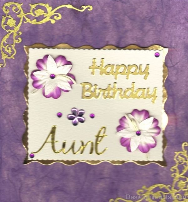 Happy Birthday Aunt