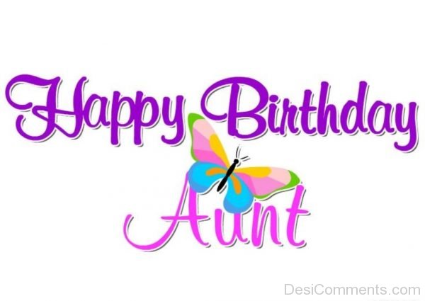 Happy Birthday Aunt Image