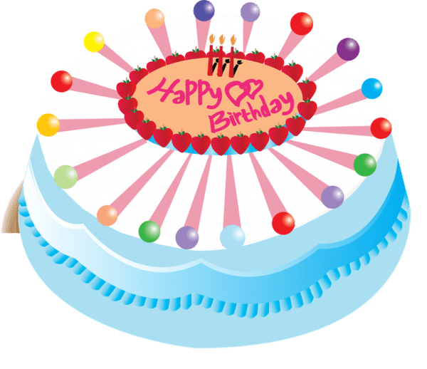 Happy Birthday - Clipart Image