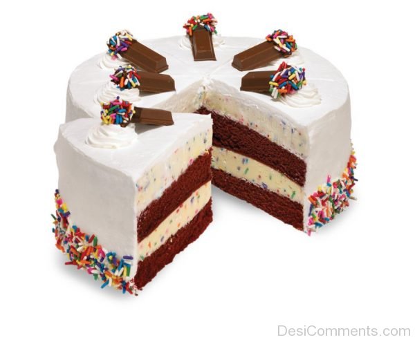 Happy Birthday My Dear With Beautiful Cake