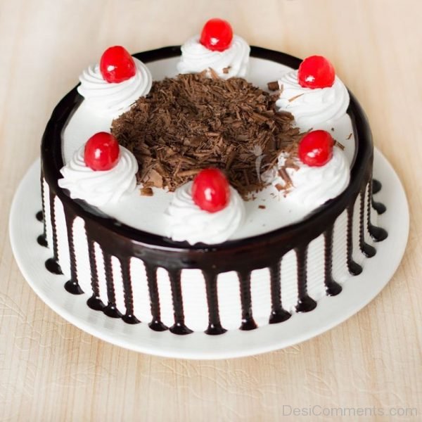 Happy Birthday TO You With Black Forest Cake
