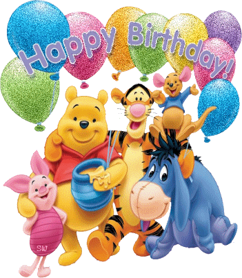 Happy Birthday With Cartoons