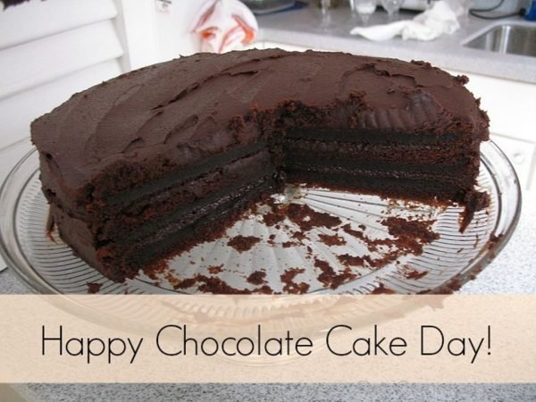 Happy Chocolate Cake Day Image